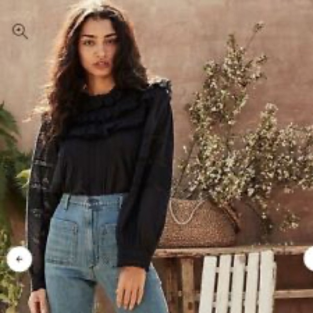 Doen Atalia Blouse in Black